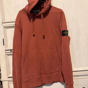 Stone Island Terracotta Hoodie Sweater
